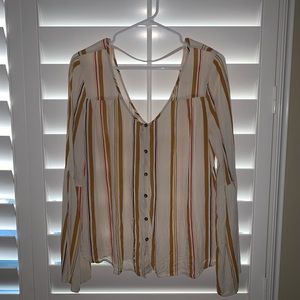 Size Small Billabong Multi-Color Blouse